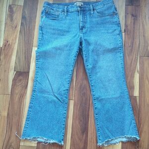 Madewell Women's Mid-Rise Kick Out Jeans in Blue